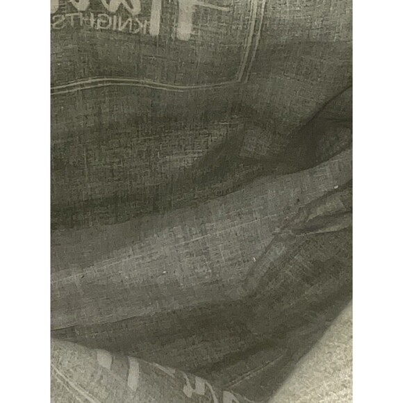 Harrods Green PVC Plastic Vinyl Tote Shopping Grocery Bag - Picture 6 of 6